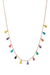 Heliophilia Silver Collar de Plata de Ley 925 Multicolor KL - 0313